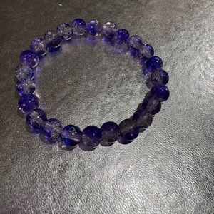 Elegant Purple Gemstone Bracelet